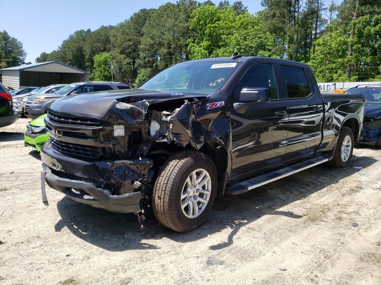 CHEVROLET SILVERADO 2021 3gcuyeet0mg290204