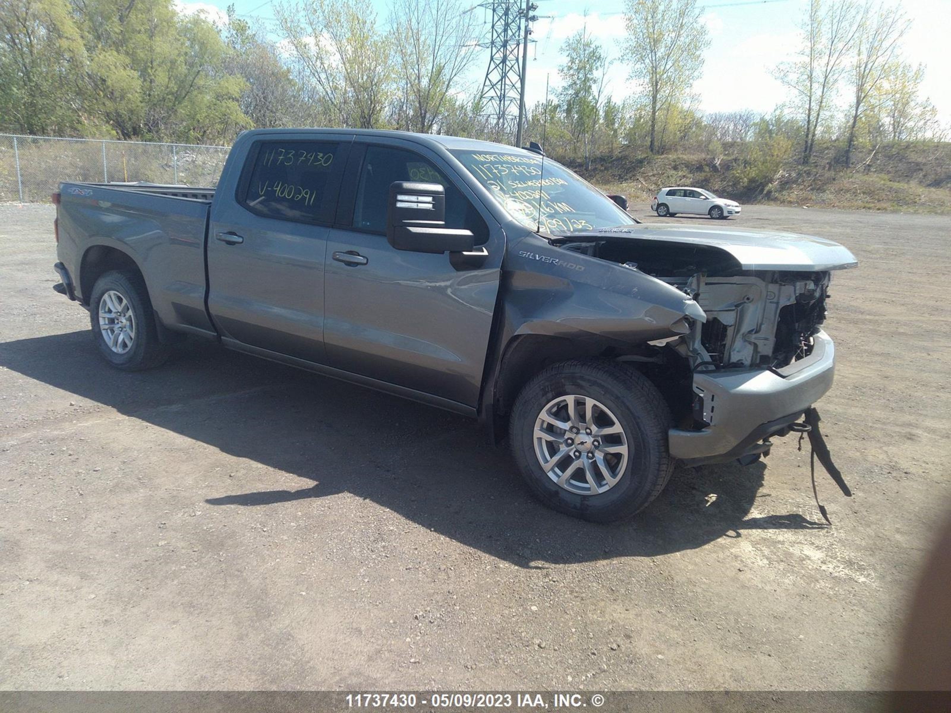 CHEVROLET SILVERADO 2021 3gcuyeet3mg400291