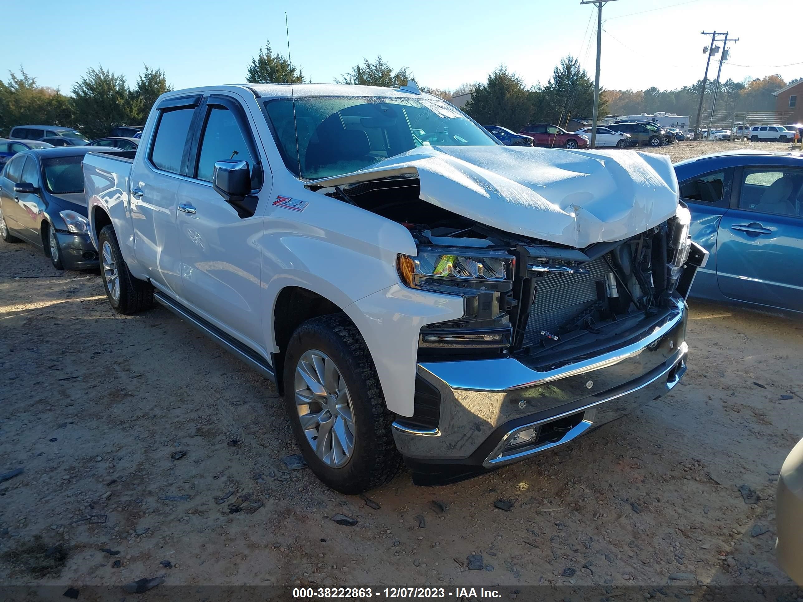 CHEVROLET SILVERADO 2022 3gcuyged2ng161788