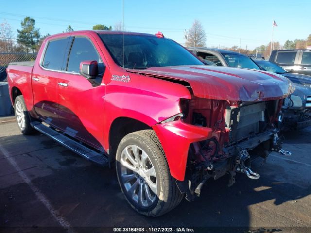 CHEVROLET SILVERADO 1500 2019 3gcuyhed0kg269134