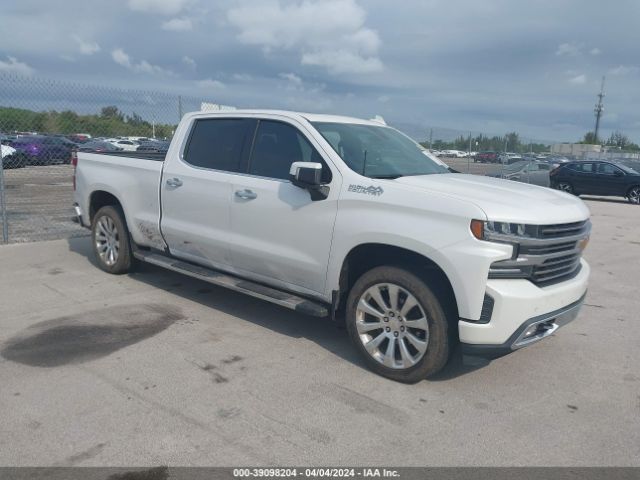 CHEVROLET SILVERADO 1500 2019 3gcuyhed2kg262993