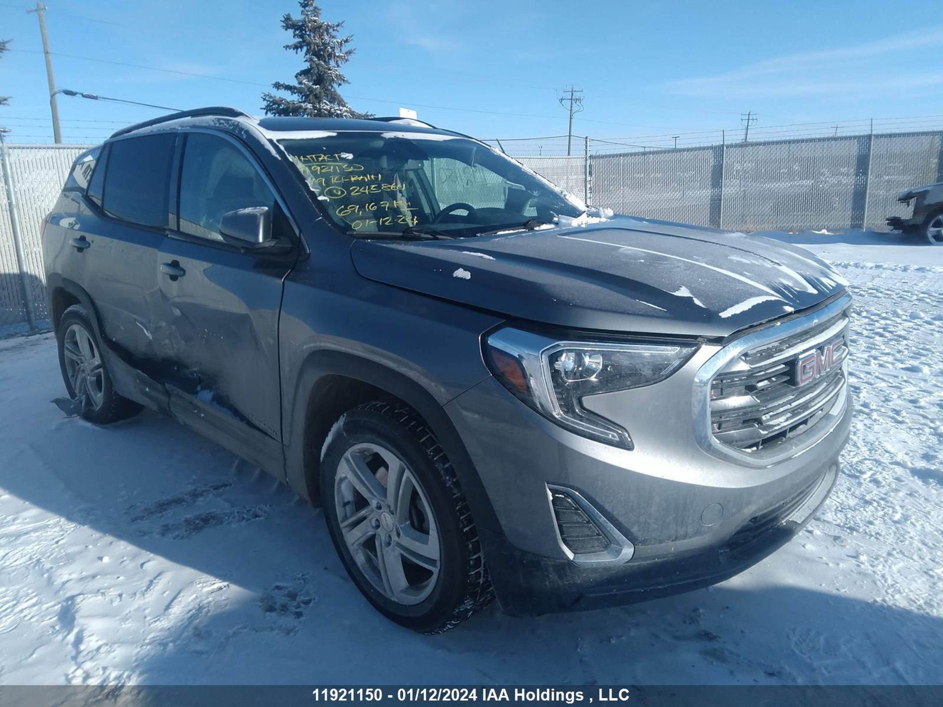 GMC TERRAIN 2019 3gkaltex2kl245864