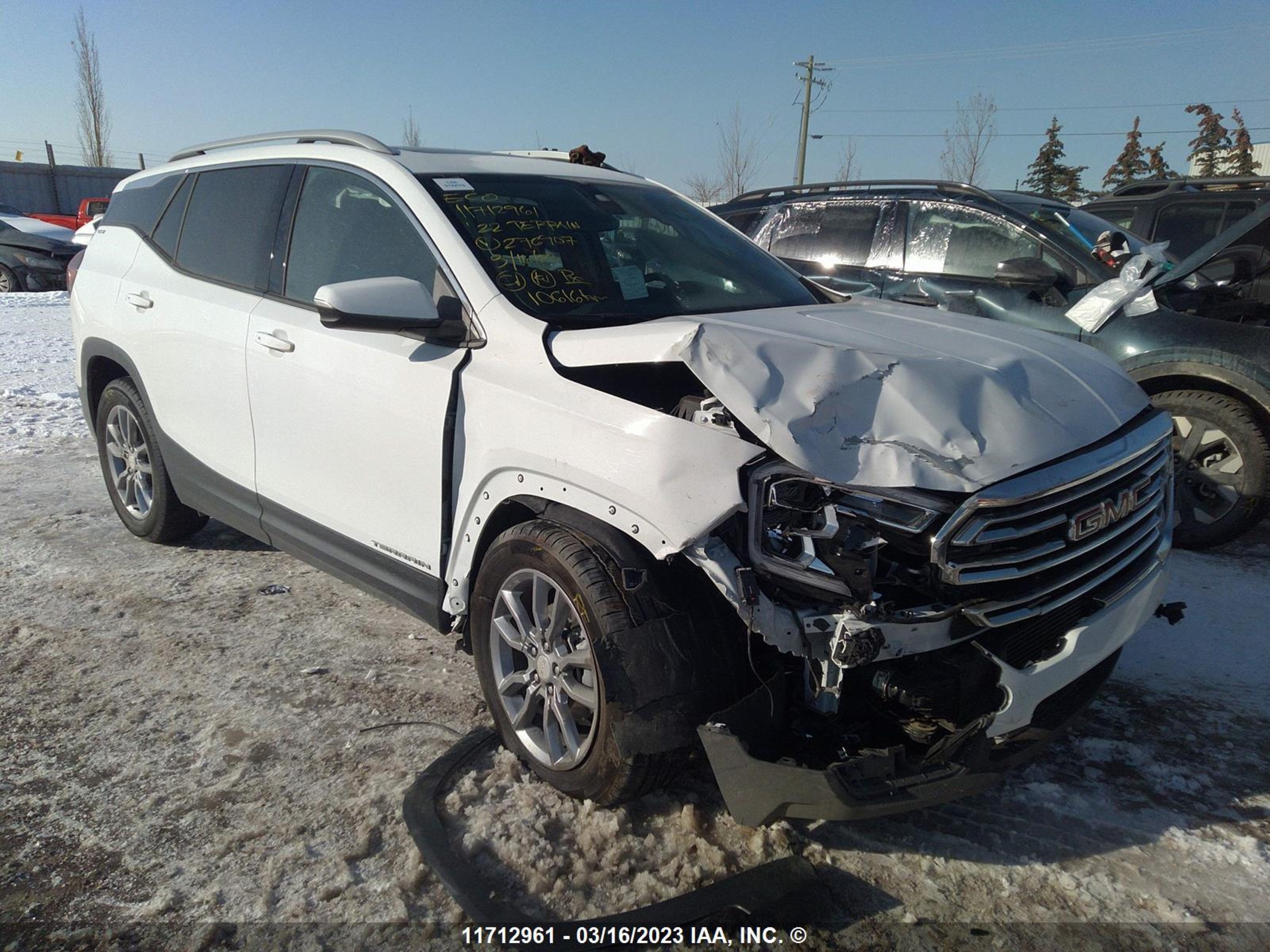 GMC TERRAIN 2022 3gkalvev8nl276907