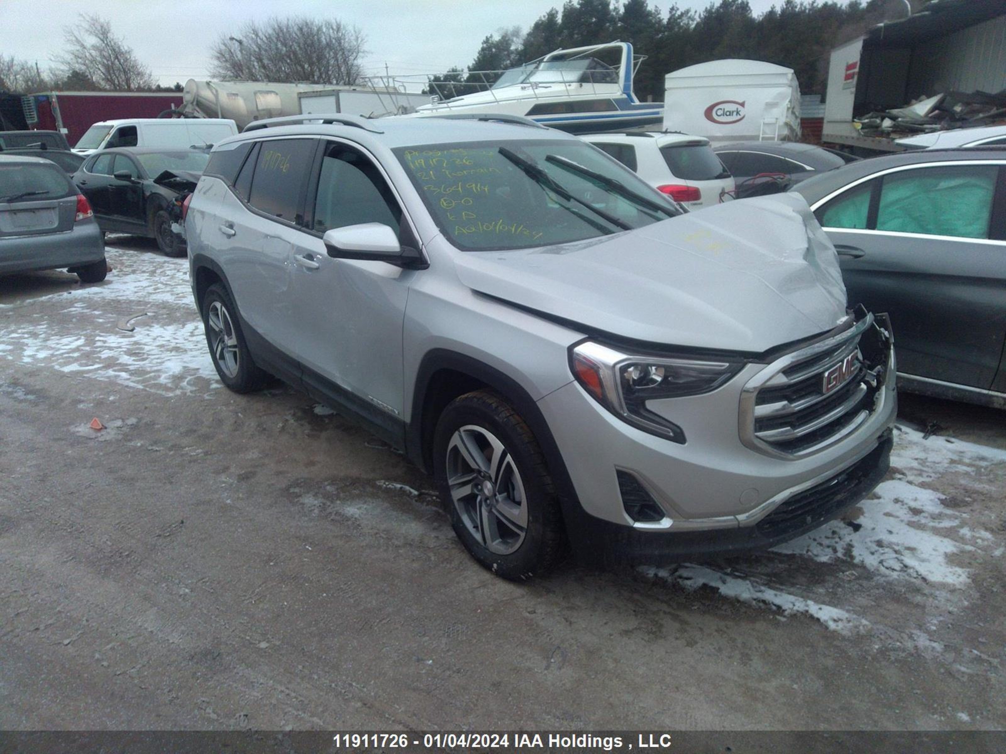 GMC TERRAIN 2021 3gkalvev9ml364914