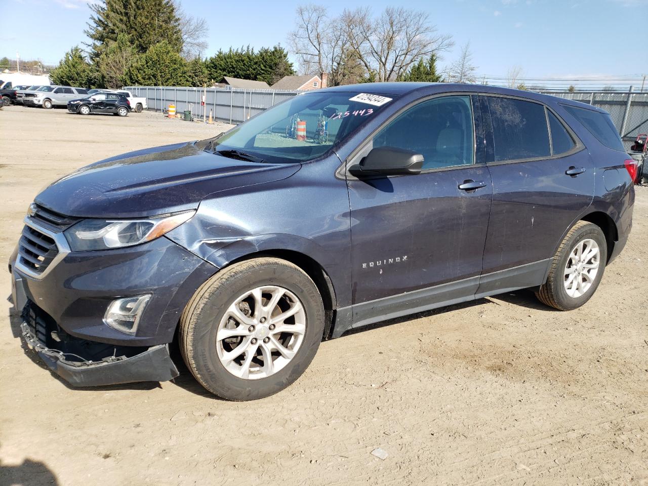 CHEVROLET EQUINOX 2018 3gnaxhev1jl125443