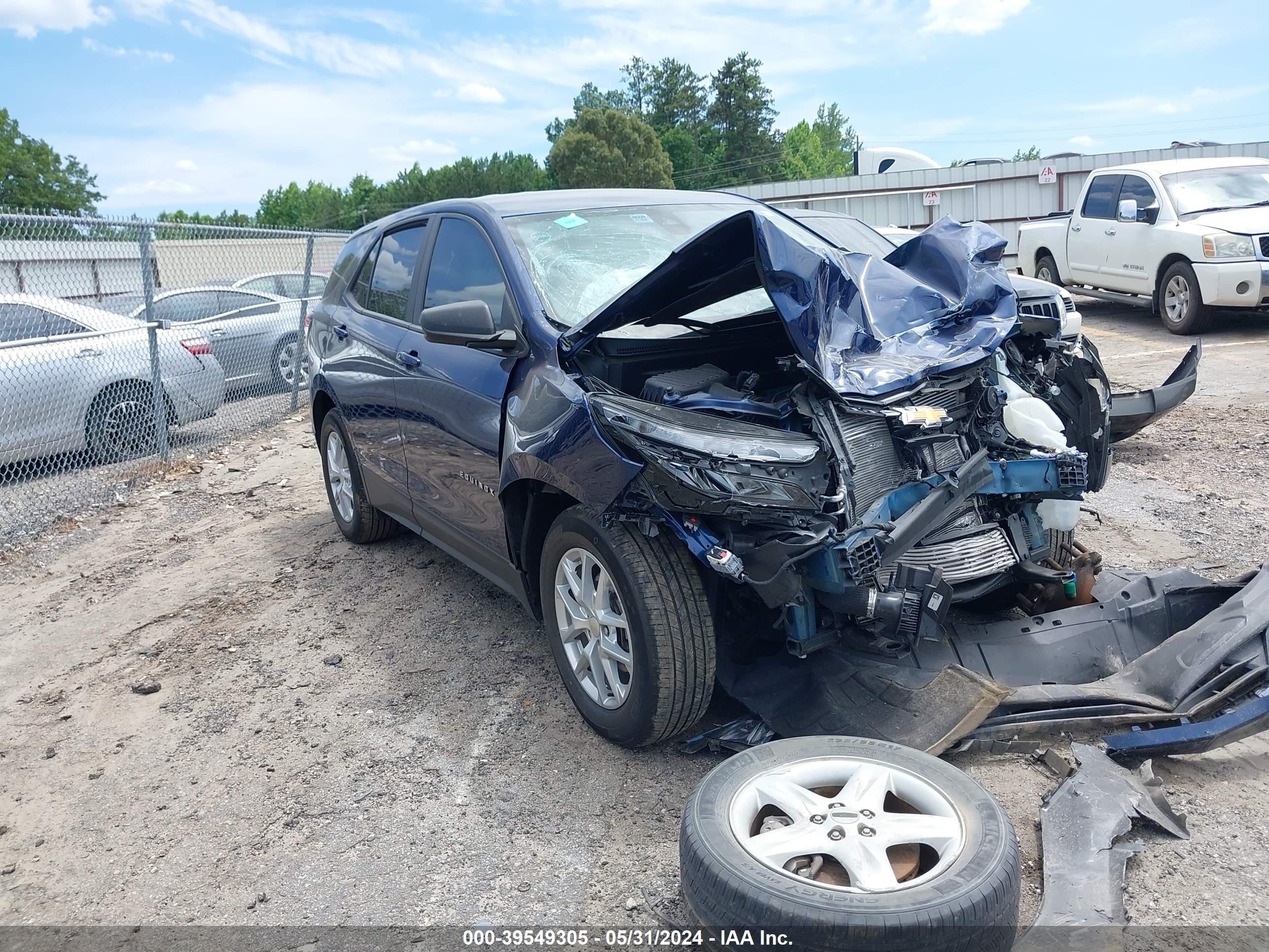 CHEVROLET EQUINOX 2022 3gnaxhev1ns174184