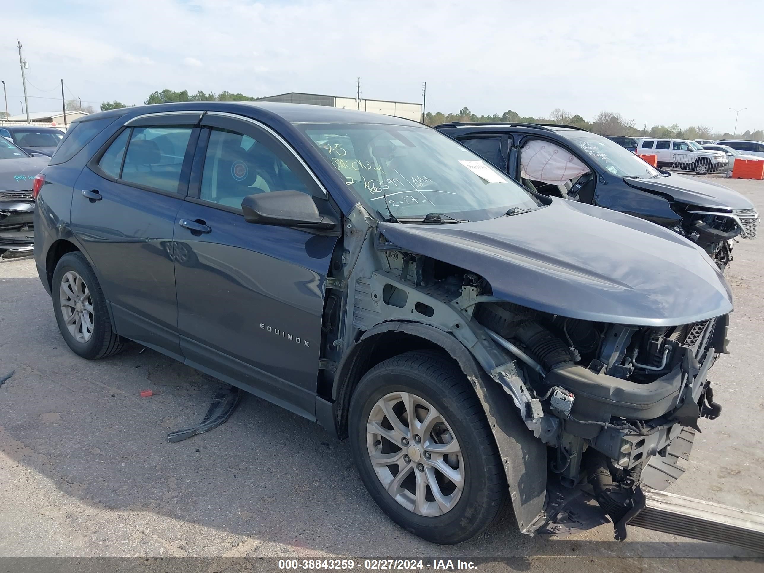 CHEVROLET EQUINOX 2018 3gnaxhev5jl112386