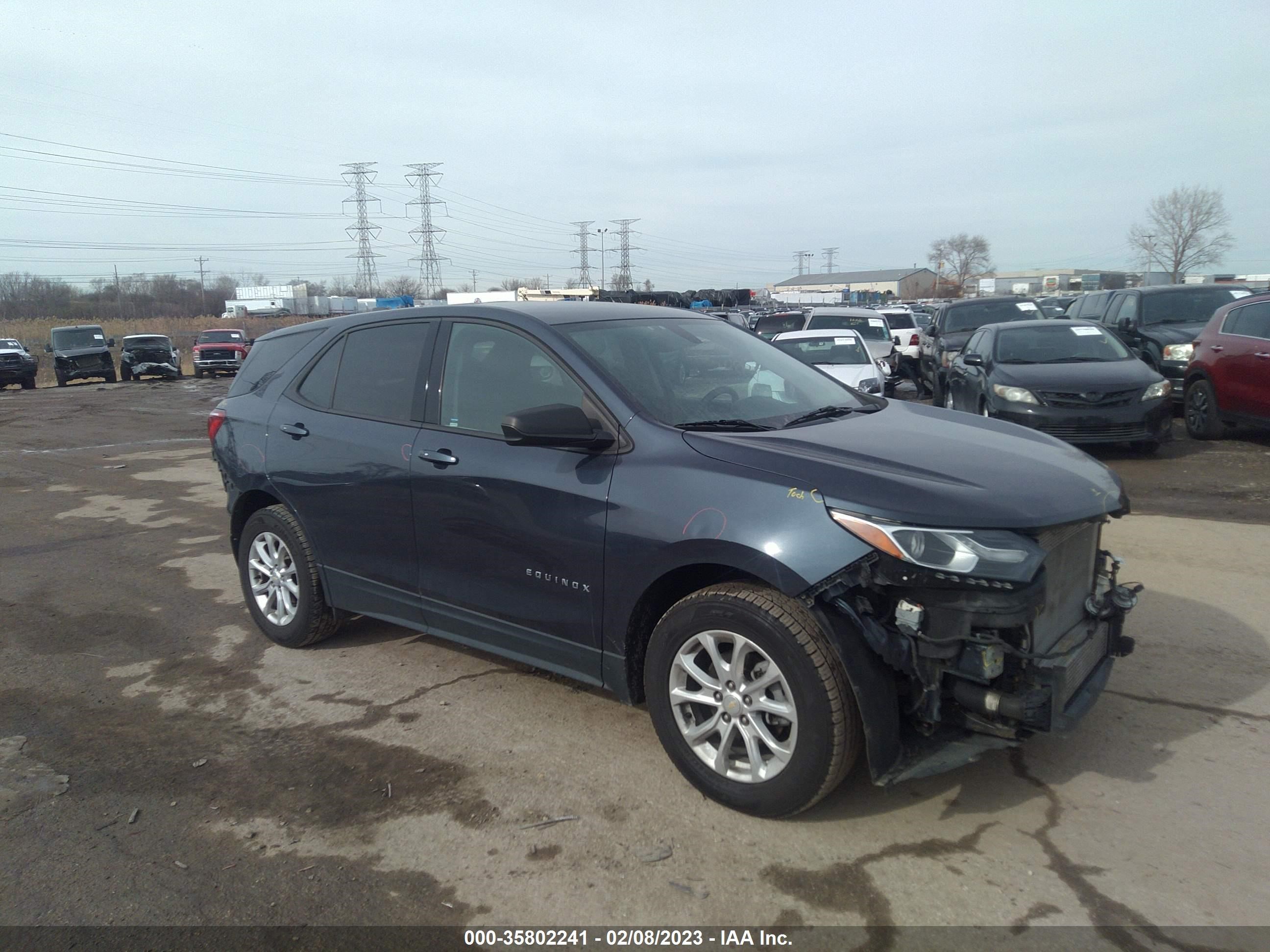 CHEVROLET EQUINOX 2019 3gnaxhev7kl214239