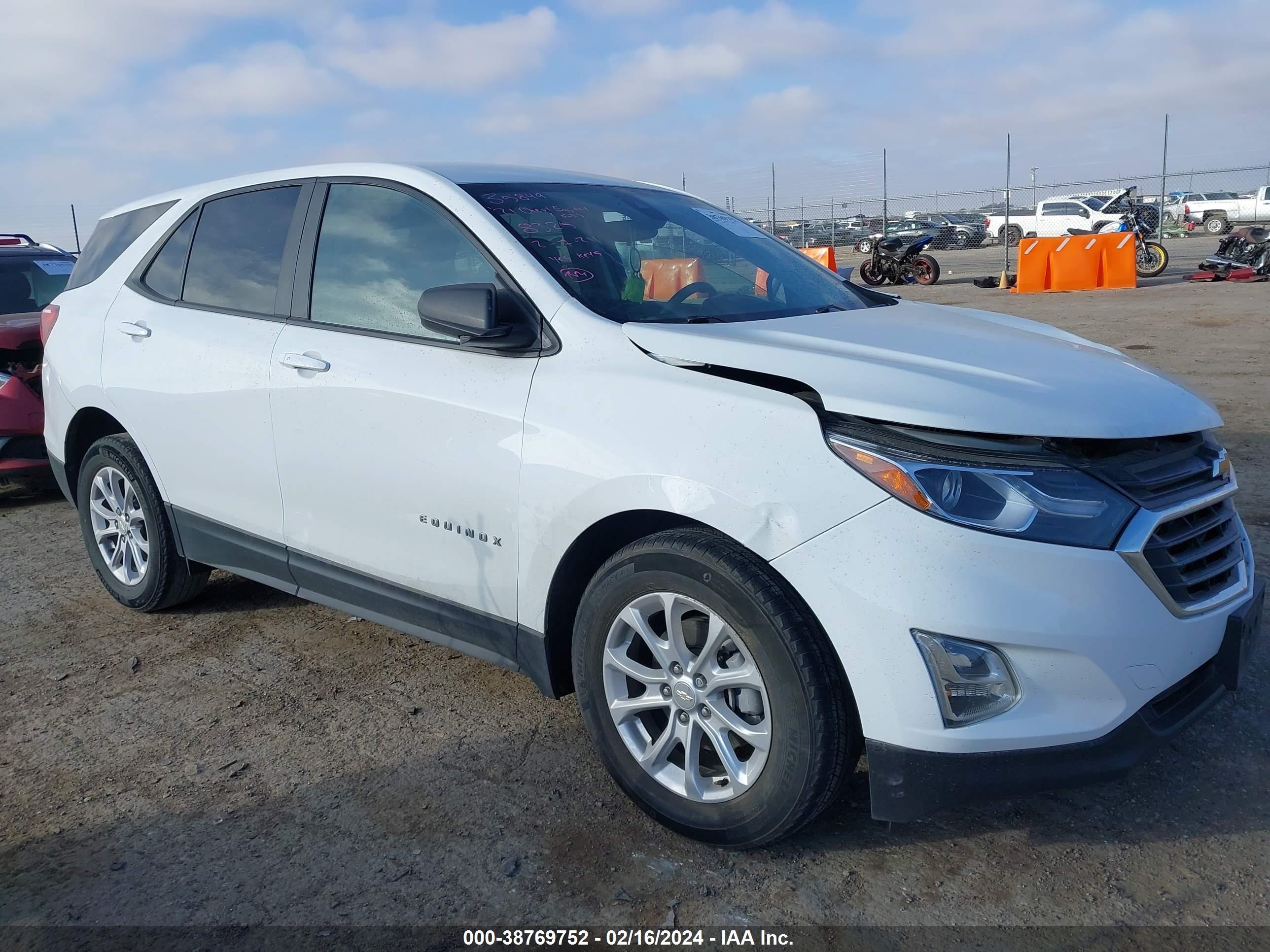 CHEVROLET EQUINOX 2021 3gnaxhev9ms168325