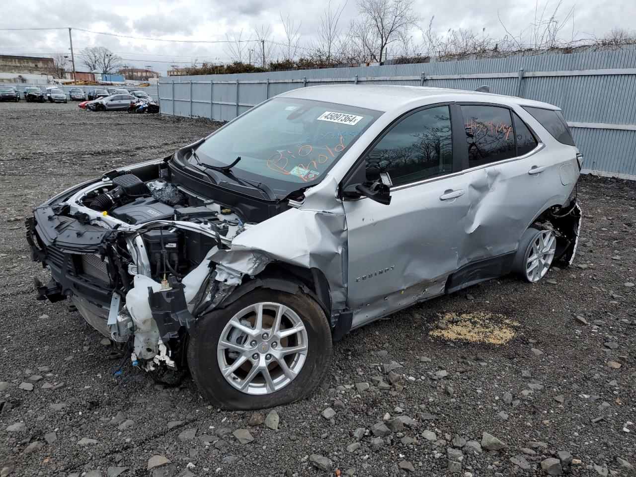 CHEVROLET EQUINOX LT 2022 3gnaxjev6nl224692