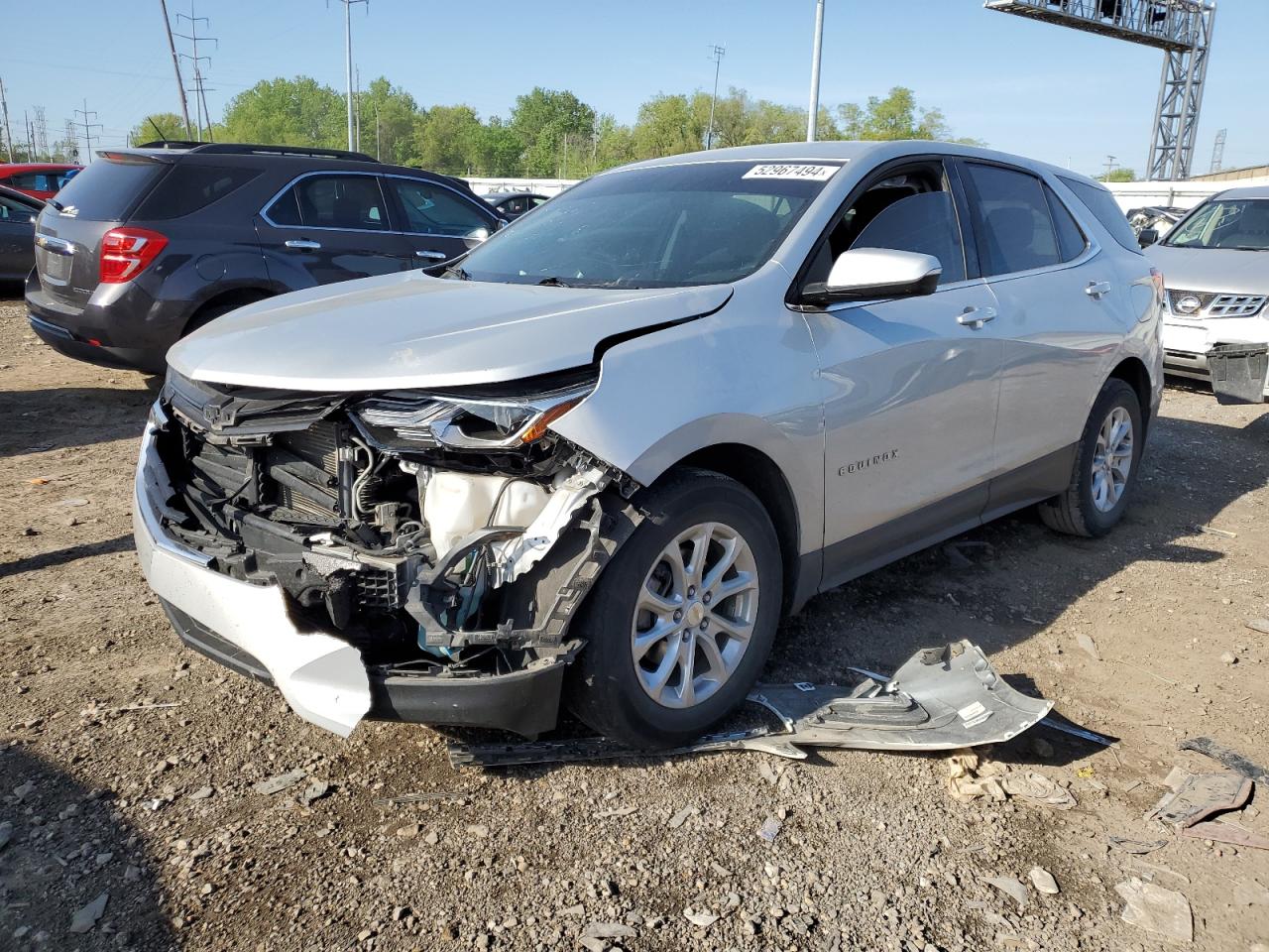 CHEVROLET EQUINOX LT 2018 3gnaxjev8jl127326