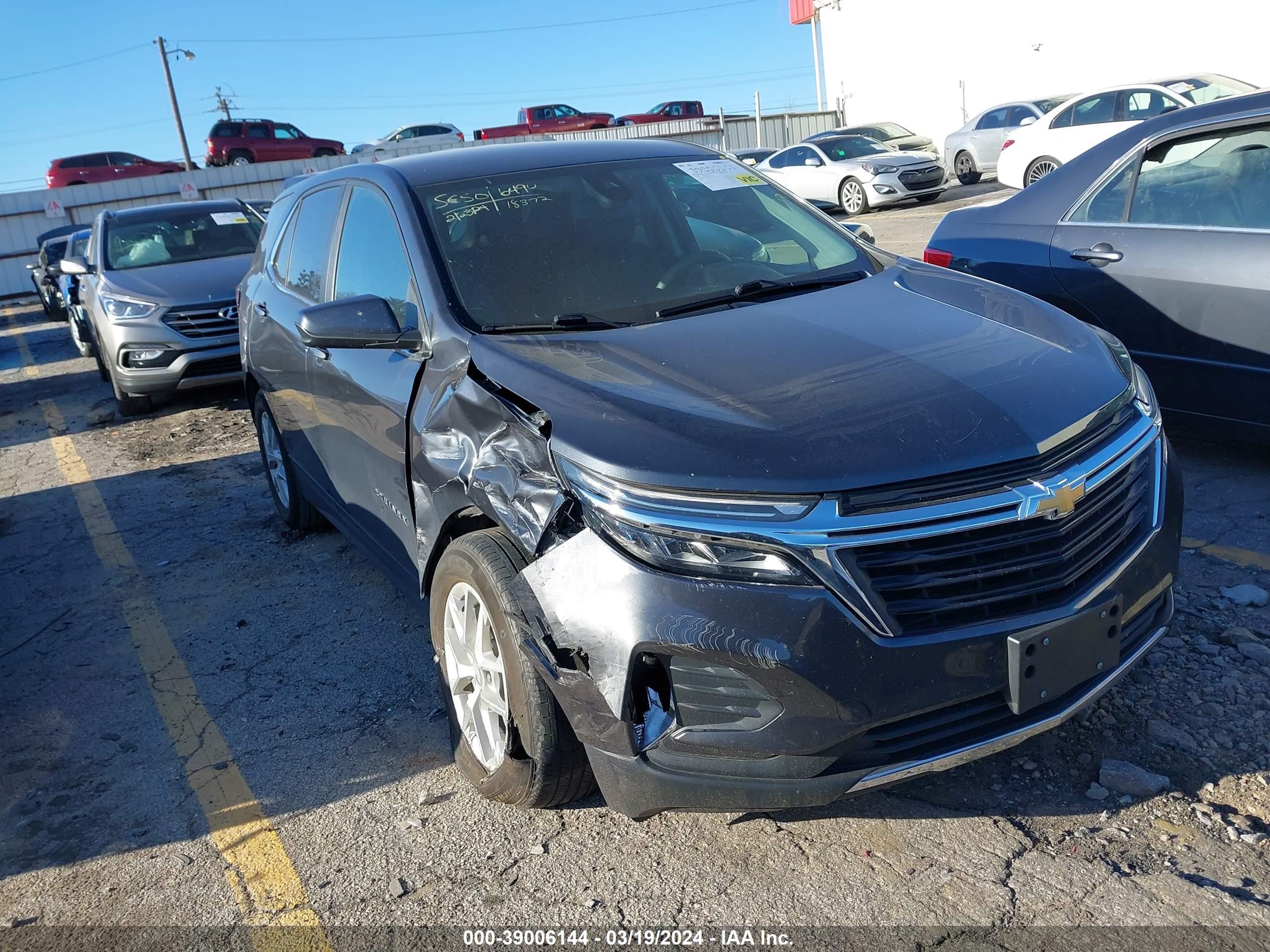 CHEVROLET EQUINOX 2022 3gnaxkev2ns106490