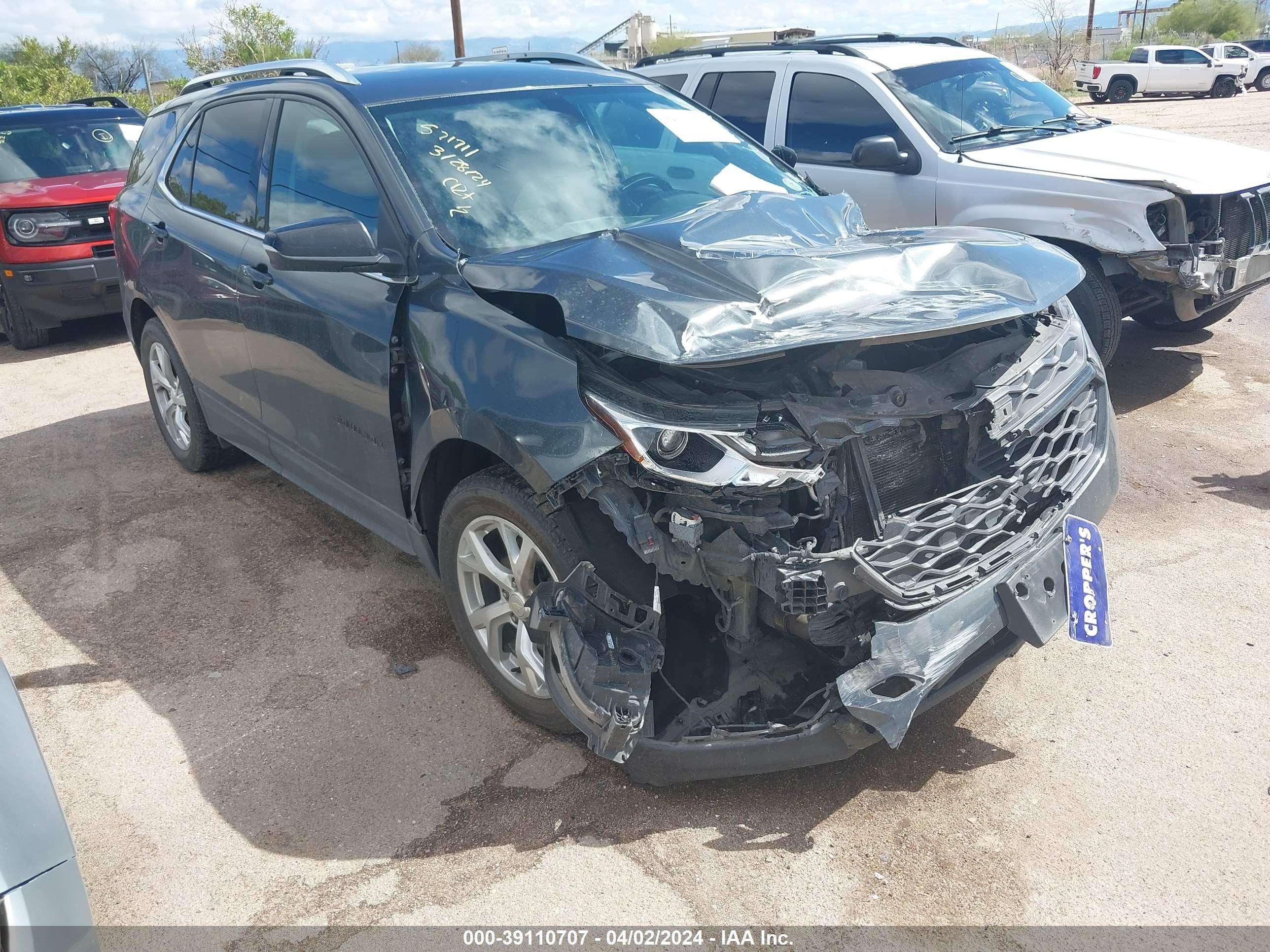 CHEVROLET EQUINOX 2018 3gnaxkex1js627504