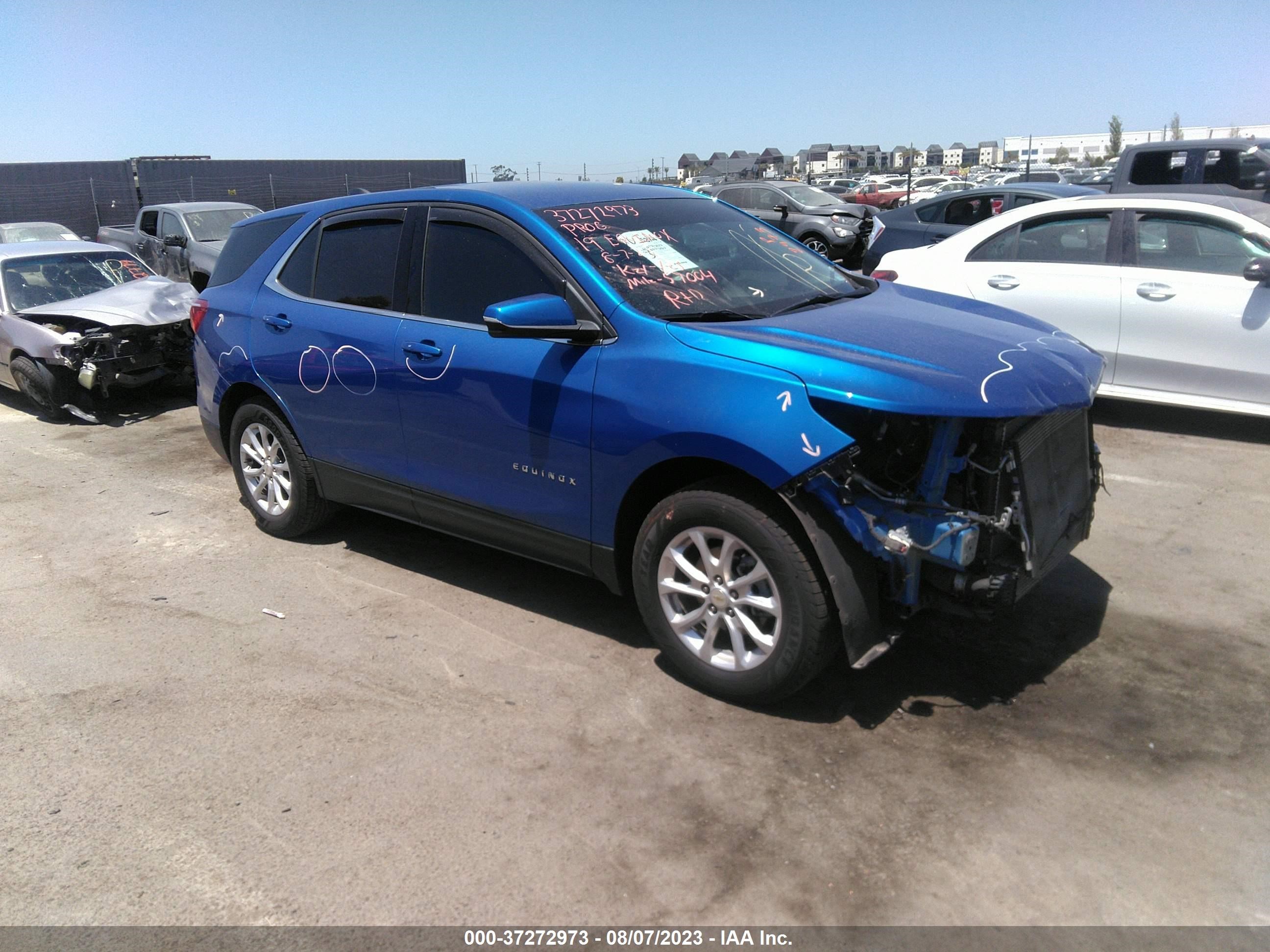 CHEVROLET EQUINOX 2019 3gnaxuevxks602077