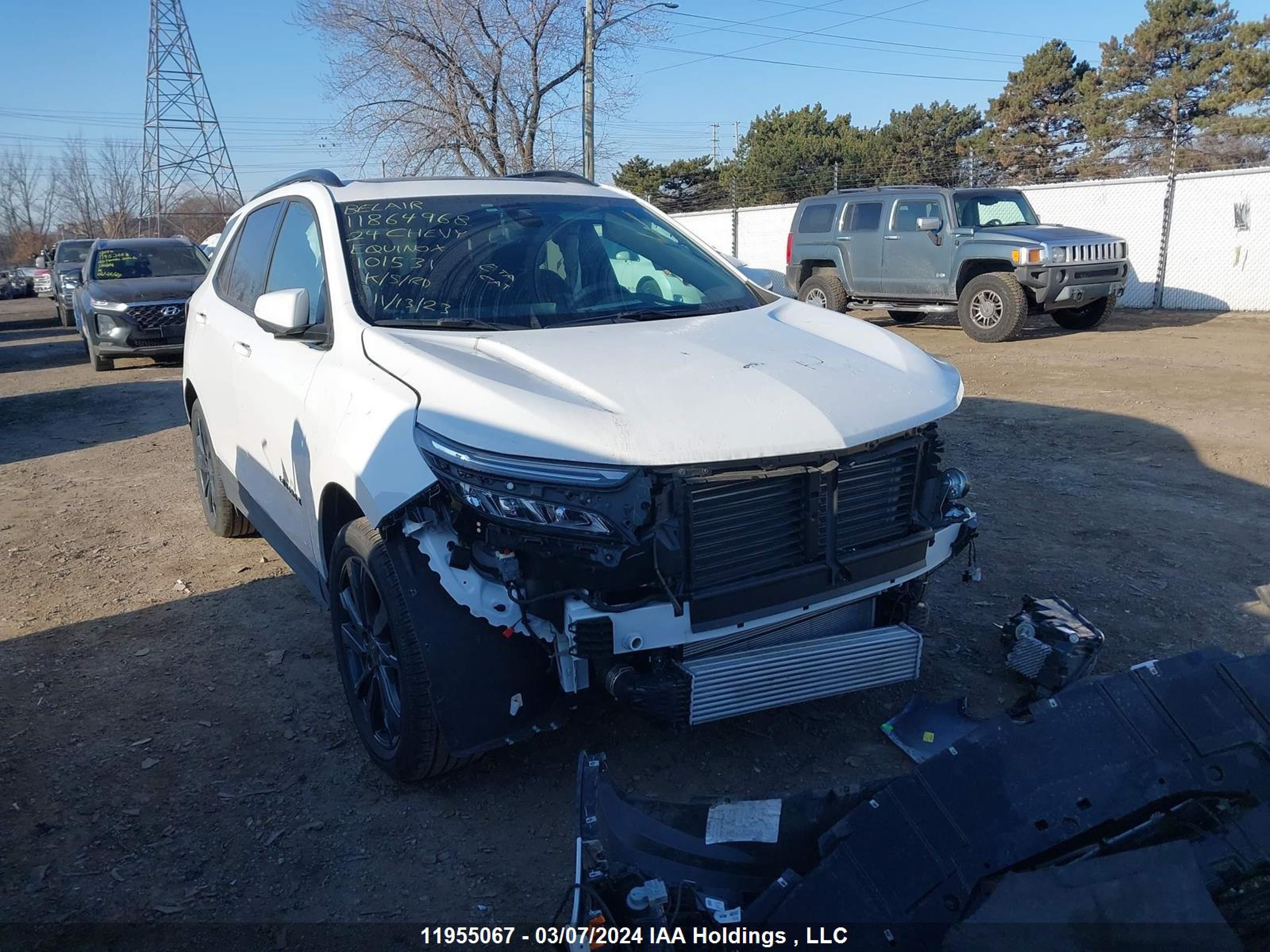 CHEVROLET EQUINOX 2024 3gnaxweg0rs101531