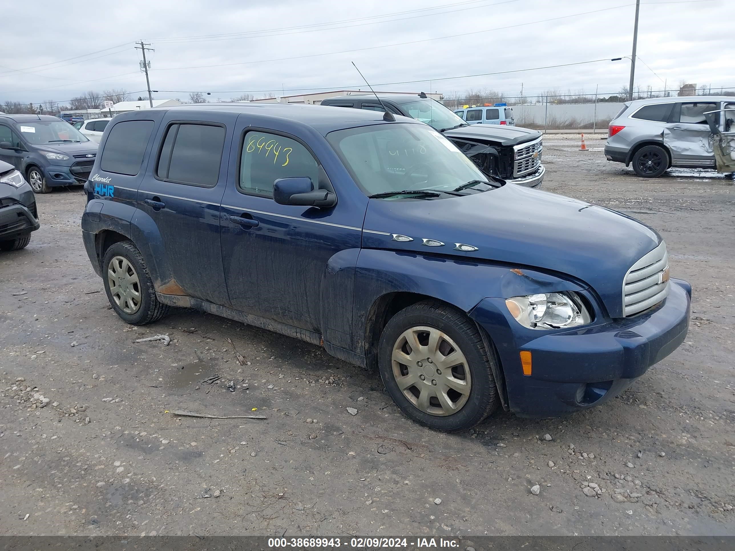 CHEVROLET HHR 2011 3gnbabfw1bs643294