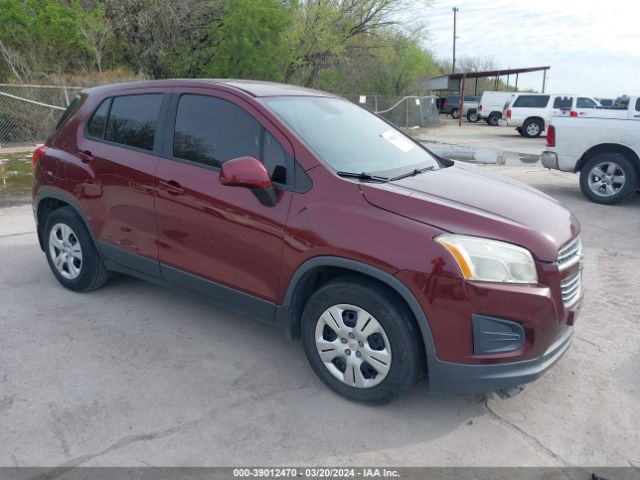 CHEVROLET TRAX 2016 3gncjksb0gl260956