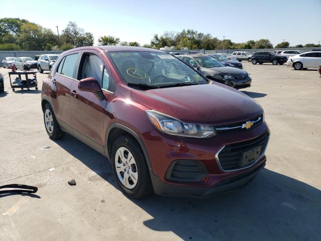 CHEVROLET TRAX LS 2017 3gncjksb0hl178307