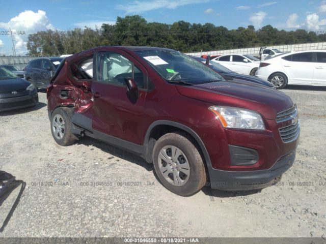 CHEVROLET TRAX 2016 3gncjksb1gl172370