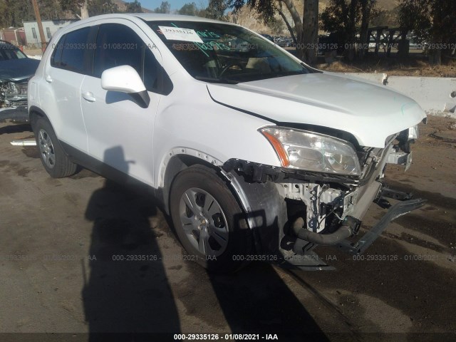 CHEVROLET TRAX 2016 3gncjksb1gl204203