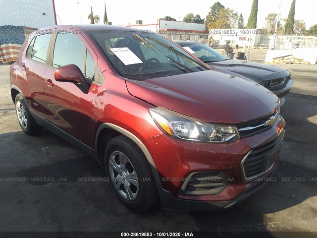 CHEVROLET TRAX 2017 3gncjksb1hl173858