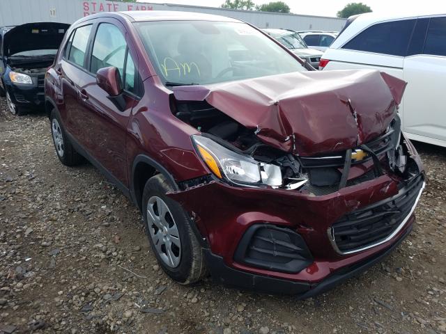 CHEVROLET TRAX LS 2017 3gncjksb1hl249076