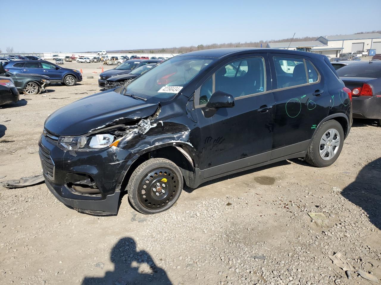 CHEVROLET TRAX 2017 3gncjksb1hl256299