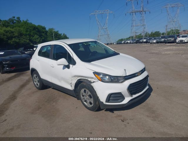 CHEVROLET TRAX 2017 3gncjksb1hl278979