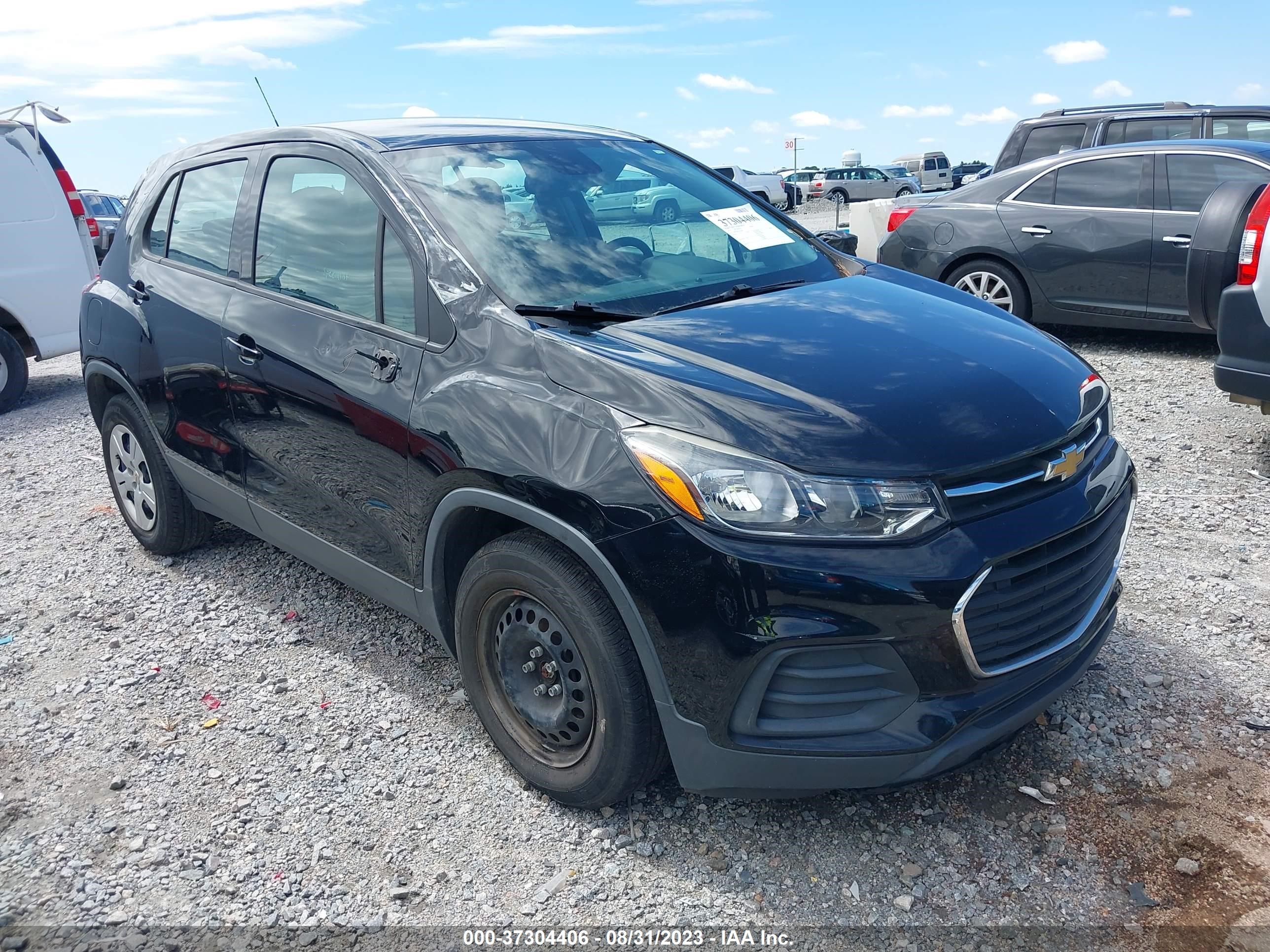 CHEVROLET TRAX 2018 3gncjksb1jl250850