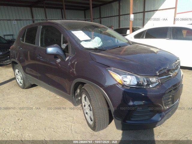 CHEVROLET TRAX 2018 3gncjksb1jl420348