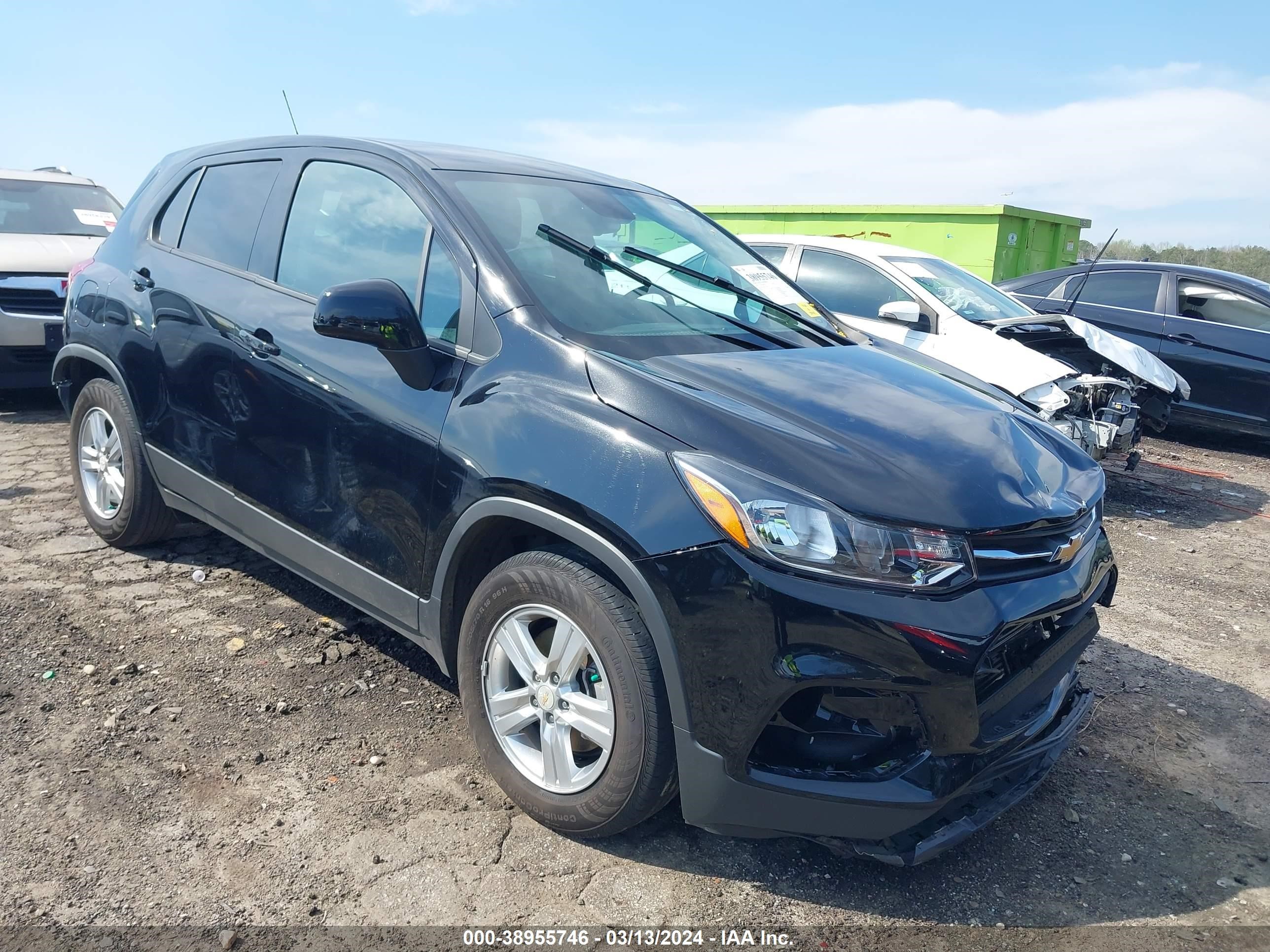 CHEVROLET TRAX 2020 3gncjksb1ll328658