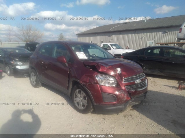 CHEVROLET TRAX 2016 3gncjksb2gl140804