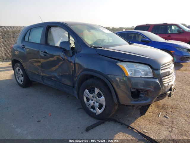 CHEVROLET TRAX 2016 3gncjksb2gl225951