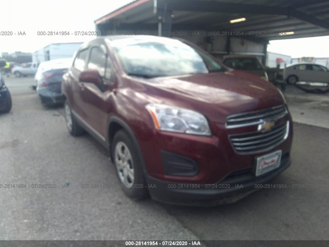 CHEVROLET TRAX 2016 3gncjksb2gl240725