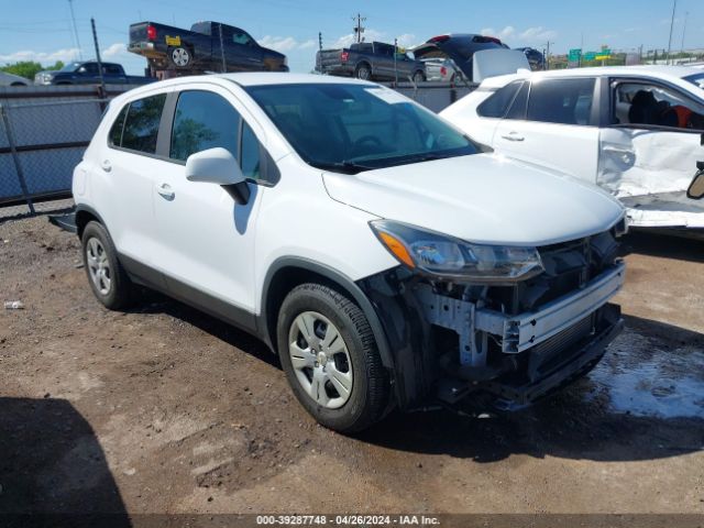 CHEVROLET TRAX 2017 3gncjksb2hl277923