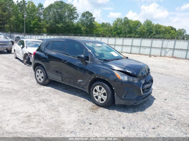 CHEVROLET TRAX 2018 3gncjksb2jl386470