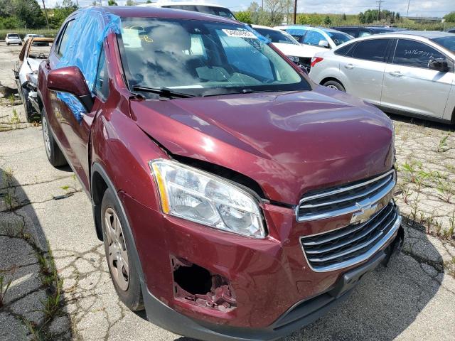 CHEVROLET TRAX LS 2016 3gncjksb3gl138267