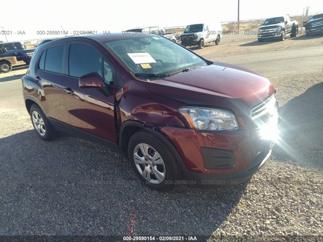 CHEVROLET TRAX 2016 3gncjksb3gl214084