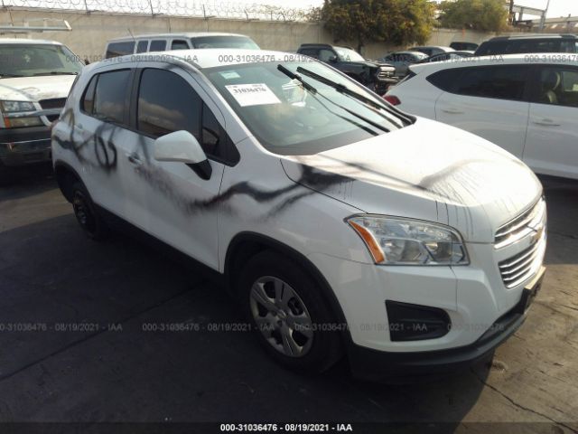 CHEVROLET TRAX 2016 3gncjksb3gl256626