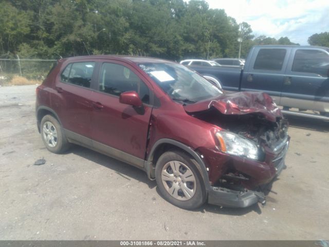 CHEVROLET TRAX 2016 3gncjksb3gl260983