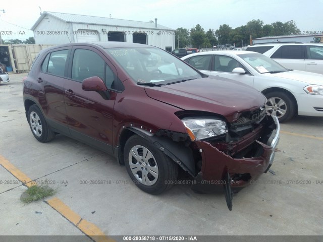 CHEVROLET TRAX 2016 3gncjksb3gl271627