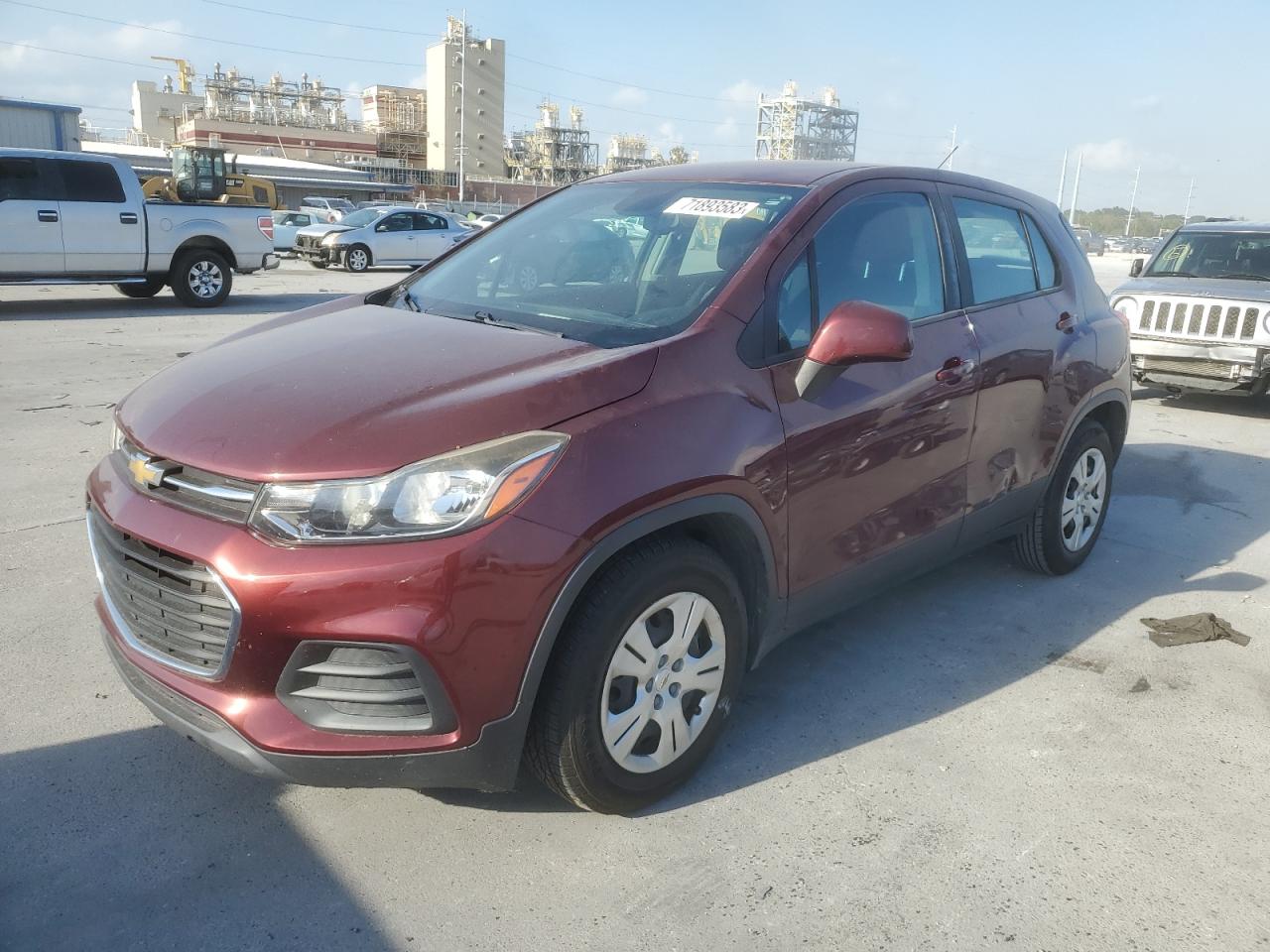 CHEVROLET TRAX 2017 3gncjksb3hl157225