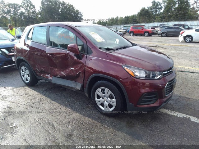 CHEVROLET TRAX 2017 3gncjksb3hl184456