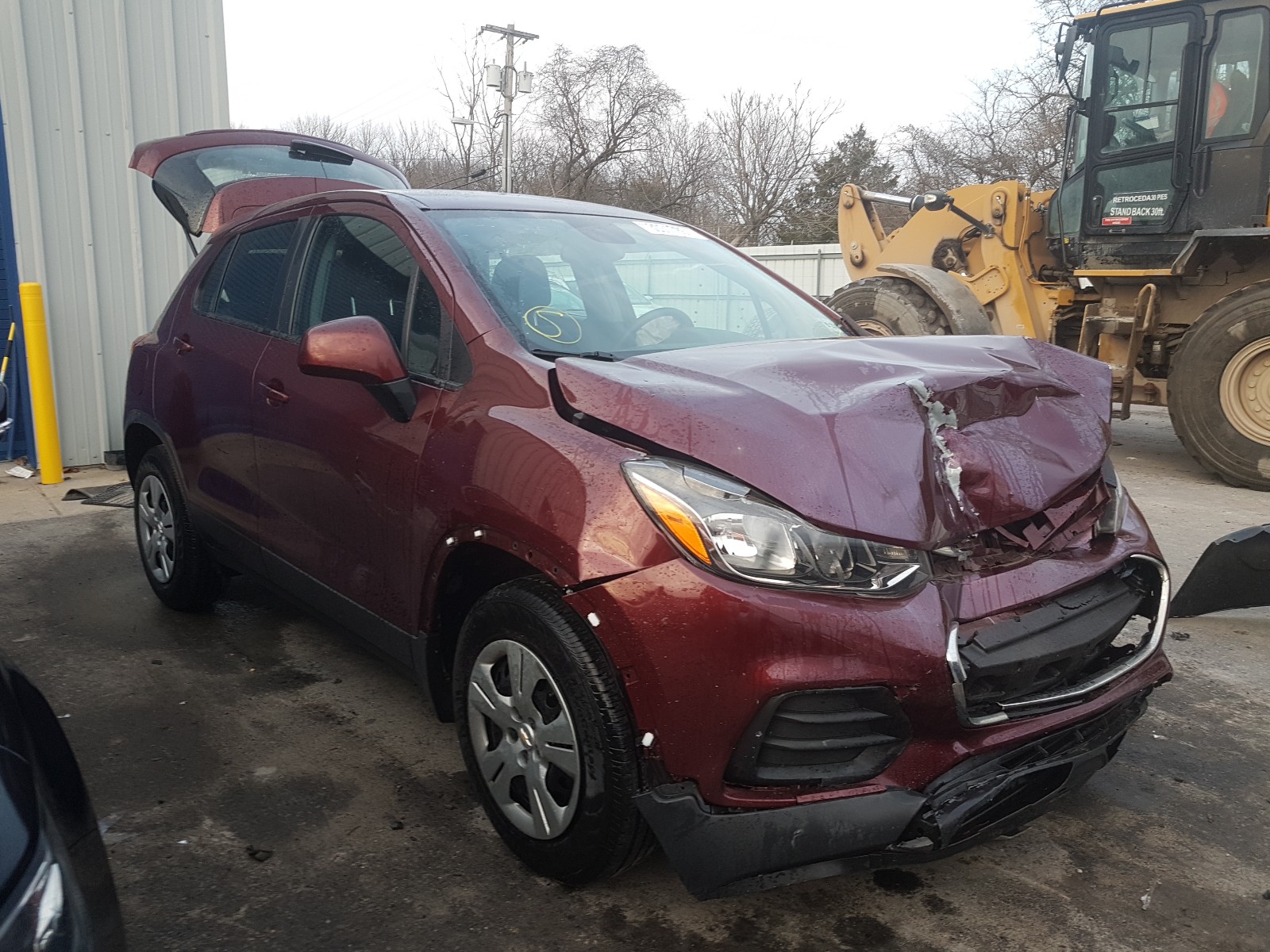 CHEVROLET TRAX LS 2017 3gncjksb3hl272908