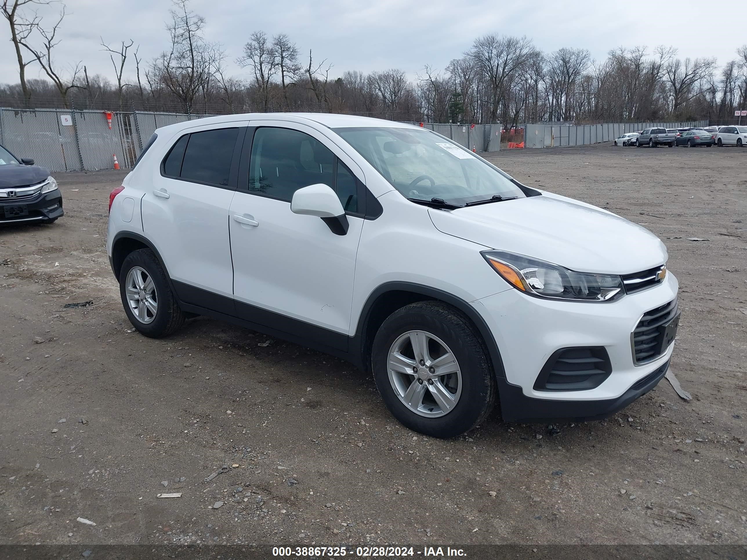 CHEVROLET TRAX 2019 3gncjksb3kl277713