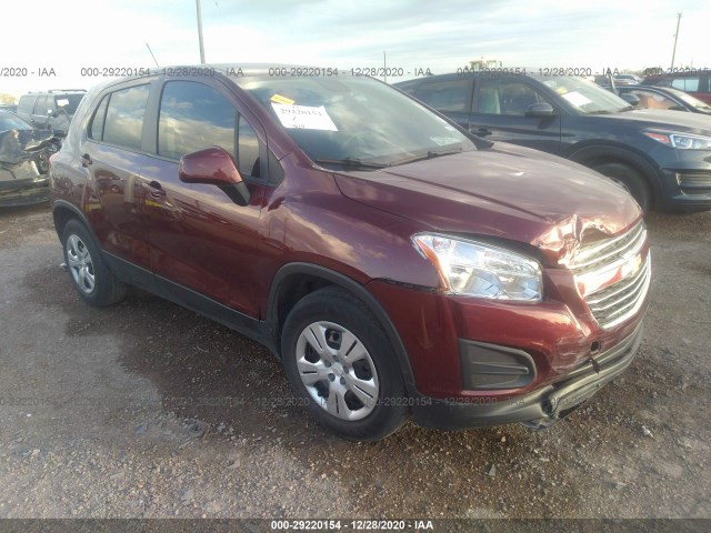 CHEVROLET TRAX 2016 3gncjksb4gl243075