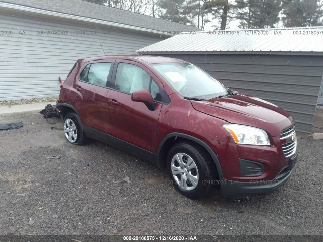 CHEVROLET TRAX 2016 3gncjksb4gl276755