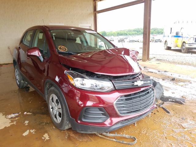 CHEVROLET TRAX LS 2017 3gncjksb4hl156472