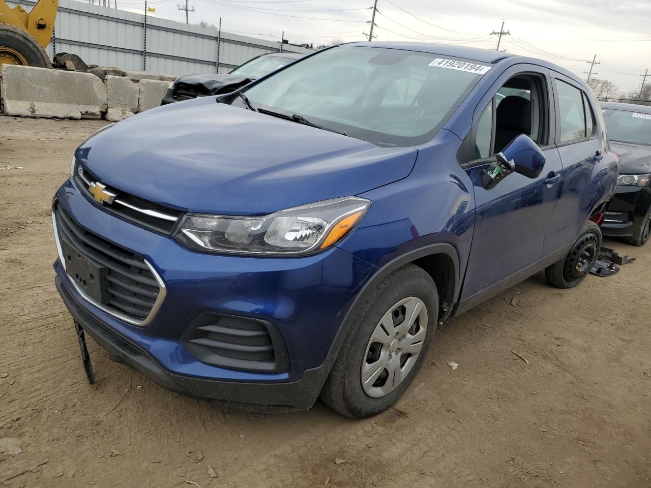 CHEVROLET TRAX 2017 3gncjksb4hl161624