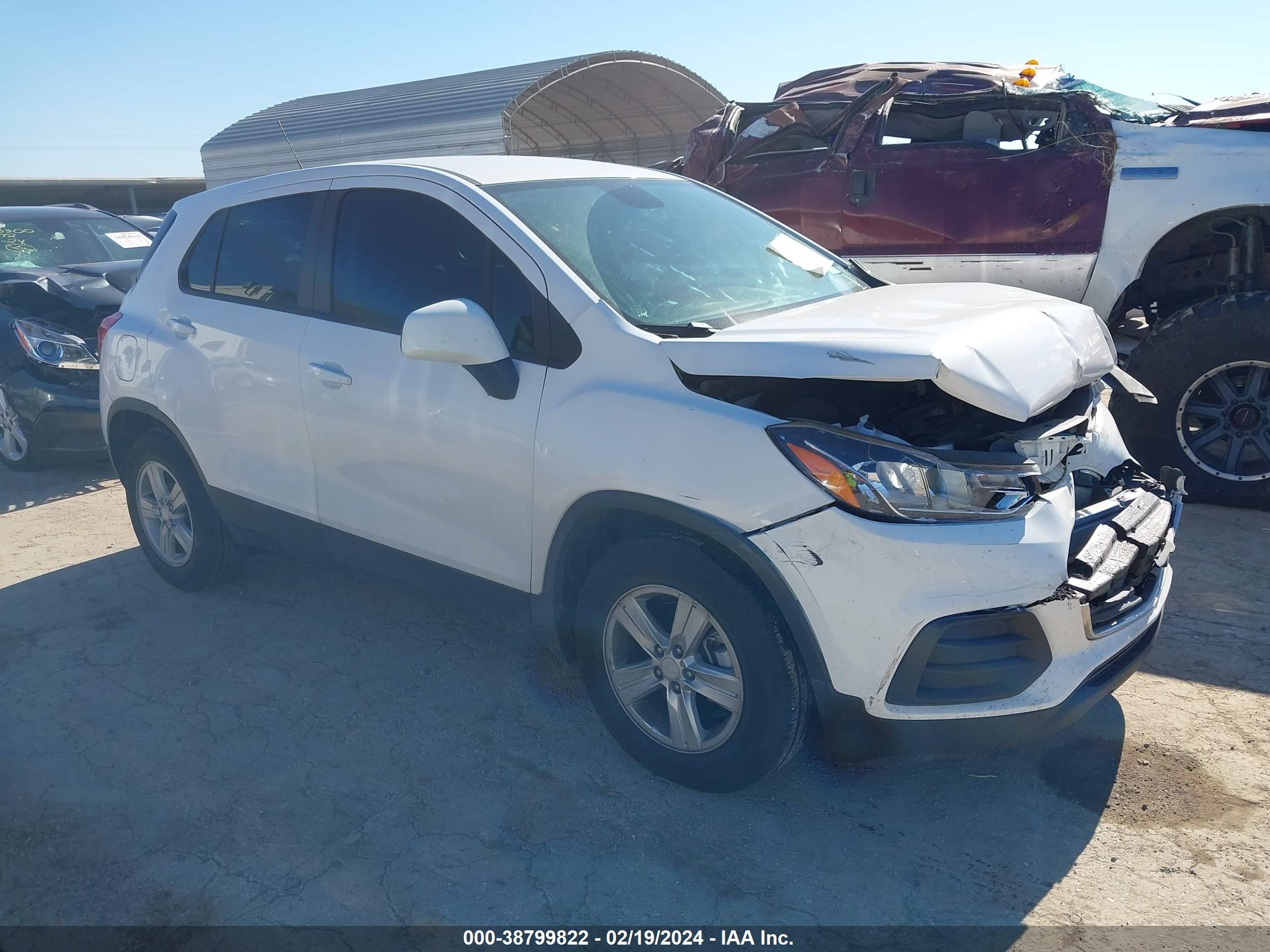 CHEVROLET TRAX 2019 3gncjksb4kl218816